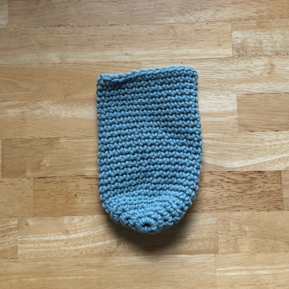 handmade coffee coozie